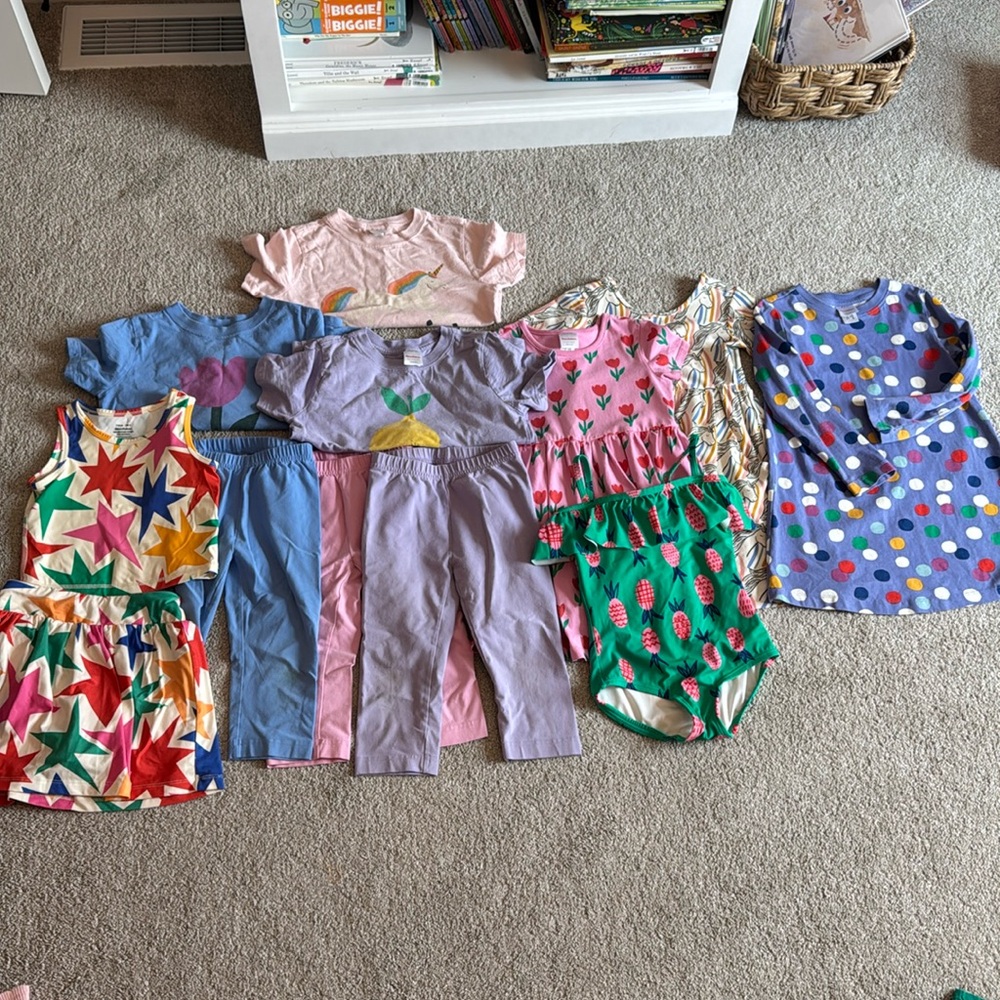 Lot of Hannah Anderson play clothes and swimsuit all size 5